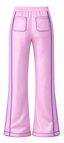 Female Champagne Pink Pants - Image 2